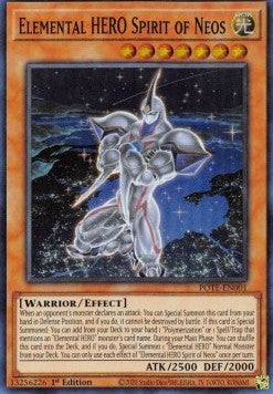 Elemental HERO Spirit of Neos - Power of the Elements (Super Rare) [POTE-001]