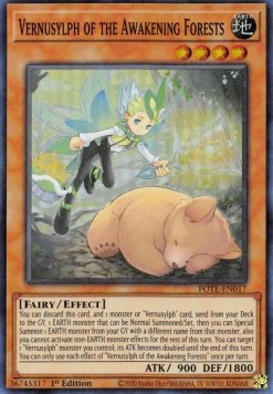 Vernusylph of the Awakening Forests⁣ - Power of the Elements⁣ (Super Rare)⁣ [017]