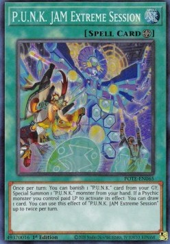 P.U.N.K. JAM Extreme Session⁣ - Power of the Elements⁣ (Super Rare)⁣ [065]