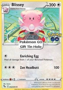 Blissey⁣ - Pokémon GO⁣ (Promo)⁣ [052]