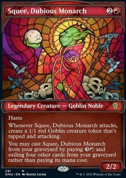 Squee, Dubious Monarch (V.1) - Dominaria United: Extras (Rare) [XDMU-291]
