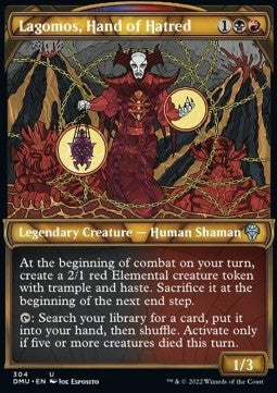 Lagomos, Hand of Hatred (V.1) - Dominaria United: Extras (Uncommon) [XDMU-304]