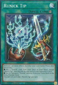 Runick Tip (V.2 - Collectors Rare)⁣ - Tactical Masters⁣ (Collectors Rare)⁣ [029]