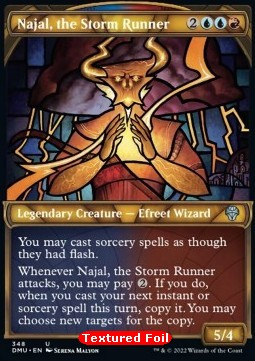 Najal, the Storm Runner (V.2) - Dominaria United: Extras (Uncommon) [XDMU-348]
