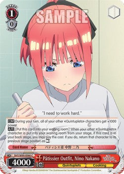 Pâtissier Outfit, Nino Nakano (V.1 - Common) - The Quintessential Quintuplets 2 (Common) [5HY/W90-066]