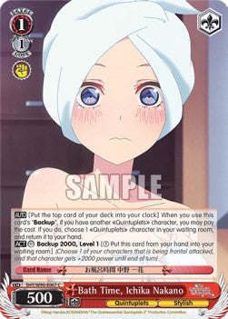 Bath Time, Ichika Nakano (V.1 - Common) - The Quintessential Quintuplets 2 (Common) [5HY/W90-067]