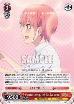 Fantasizing, Ichika Nakano (V.1 - Common) - The Quintessential Quintuplets 2 (Common) [5HY/W90-073]