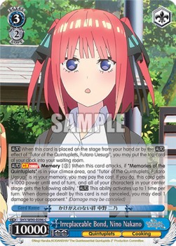 Irreplaceable Bond, Nino Nakano (V.1 - Common) - The Quintessential Quintuplets 2 (Common) [5HY/W90-096]
