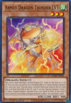 Armed Dragon Thunder LV3⁣ - 2022 Tin of the Pharaoh's Gods⁣ (Common)⁣ [004]
