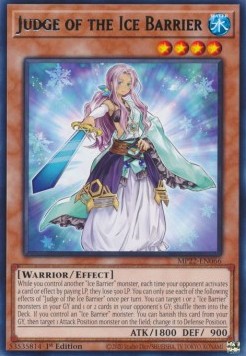Judge of the Ice Barrier⁣ - 2022 Tin of the Pharaoh's Gods⁣ (Rare)⁣ [066]