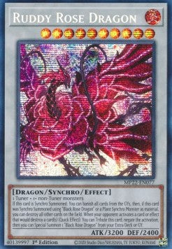 Ruddy Rose Dragon⁣ - 2022 Tin of the Pharaoh's Gods⁣ (Secret Rare)⁣ [077]