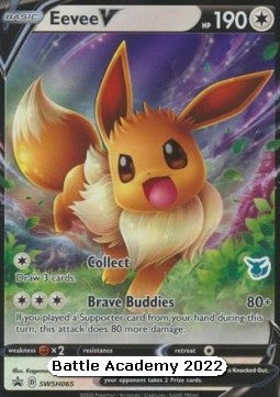 Eevee V - SWSH Black Star Promos (Promo) [SWSH-065]