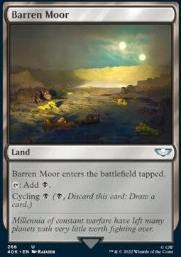 Barren Moor - Universes Beyond: Warhammer 40,000 (Uncommon) [40K-266]