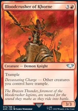 Bloodcrusher of Khorne - Universes Beyond: Warhammer 40,000 (Uncommon) [40K-72]