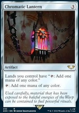 Chromatic Lantern - Universes Beyond: Warhammer 40,000 (Rare) [40K-232]