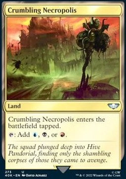 Crumbling Necropolis - Universes Beyond: Warhammer 40,000 (Uncommon) [40K-273]