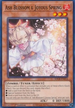 Ash Blossom & Joyous Spring⁣ - Structure Deck: Legend of the Crystal Beasts⁣ (Common)⁣ [014]