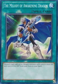 The Melody of Awakening Dragon⁣ - Structure Deck: Legend of the Crystal Beasts⁣ (Common)⁣ [029]