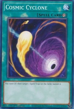 Cosmic Cyclone⁣ - Structure Deck: Legend of the Crystal Beasts⁣ (Common)⁣ [031]