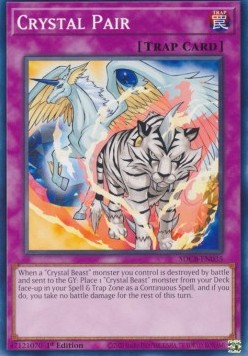 Crystal Pair⁣ - Structure Deck: Legend of the Crystal Beasts⁣ (Common)⁣ [035]