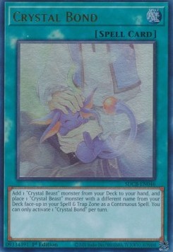 Crystal Bond⁣ - Structure Deck: Legend of the Crystal Beasts⁣ (Ultra Rare)⁣ [046]
