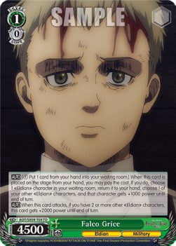 Falco Grice (V.1 - Trial Deck) - Attack On Titan: Final Season (Trial Deck) [AOT/SX04-T04]