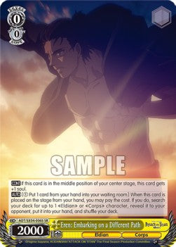 Eren: Embarking on a Different Path (V.2 - Super Rare)⁣ - Attack On Titan: Final Season⁣ (Super Rare)⁣ [006]