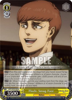 Floch: Smug Face⁣ - Attack On Titan: Final Season⁣ (Rare)⁣ [008]