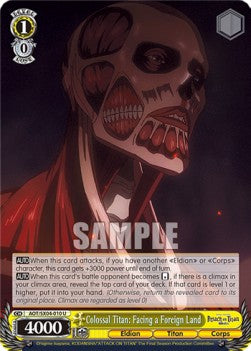 Colossal Titan: Facing a Foreign Land⁣ - Attack On Titan: Final Season⁣ (Uncommon)⁣ [010]