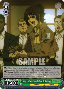 Hange: Introduction to New Technology⁣ - Attack On Titan: Final Season⁣ (Uncommon)⁣ [035]