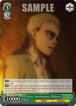 Falco: Involuntary Witness (V.1 - Uncommon) - Attack On Titan: Final Season (Uncommon) [AOT/SX04-039]