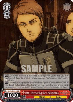 Jean: Overseeing the Celebrations - Attack On Titan: Final Season (Rare) [AOT/SX04-050]
