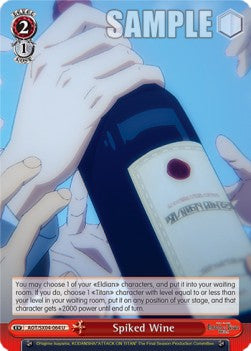 Spiked Wine - Attack On Titan: Final Season (Uncommon) [AOT/SX04-064]