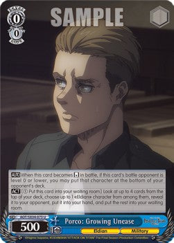 Porco: Growing Unease⁣ - Attack On Titan: Final Season⁣ (Uncommon)⁣ [075]