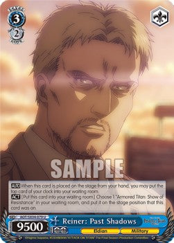 Reiner: Past Shadows (V.1 - Uncommon) - Attack On Titan: Final Season (Uncommon) [AOT/SX04-079]
