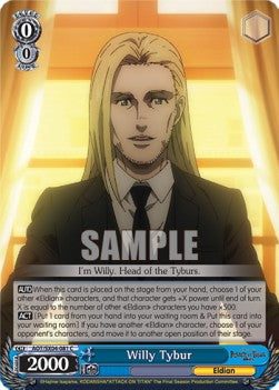 Willy Tybur - Attack On Titan: Final Season (Common) [AOT/SX04-081]
