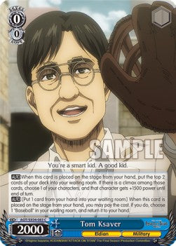 Tom Ksaver - Attack On Titan: Final Season (Common) [AOT/SX04-083]