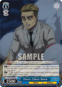 Porco: Taken Aback - Attack On Titan: Final Season (Common) [AOT/SX04-084]