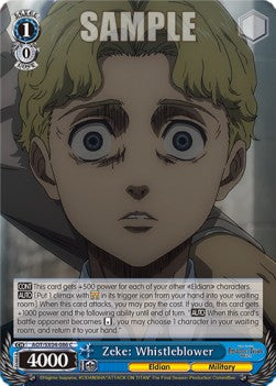 Zeke: Whistleblower - Attack On Titan: Final Season (Common) [AOT/SX04-086]