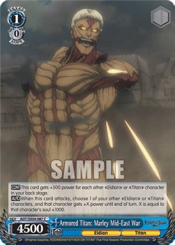 Armored Titan: Marley Mid-East War - Attack On Titan: Final Season (Common) [AOT/SX04-087]