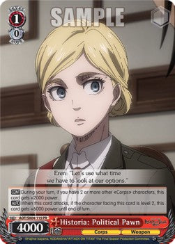 Historia: Political Pawn (V.1 - Promo) - Attack On Titan: Final Season (Promo) [AOT/SX04-115]