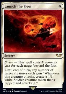 Launch the Fleet - Universes Beyond: Warhammer 40,000 (Rare) [40K-188]
