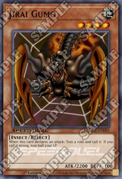 Jirai Gumo⁣ - Speed Duel GX: Midterm Paradox⁣ (Common)⁣ [D05]