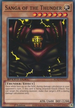 Sanga of the Thunder (V.1 - Common)⁣ - Speed Duel GX: Midterm Paradox⁣ (Common)⁣ [D07]