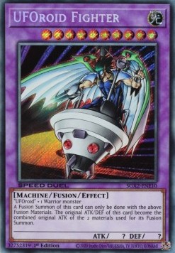 UFOroid Fighter (V.2 - Secret Rare) - Speed Duel GX: Midterm Paradox (Secret Rare) [SGX2-E10]