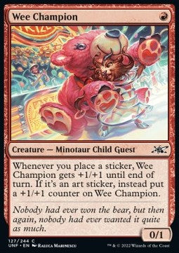 Wee Champion - Unfinity (Common) [UNF-127]