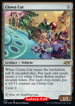 Clown Car - Unfinity: Extras (Rare) [XUNF-472]