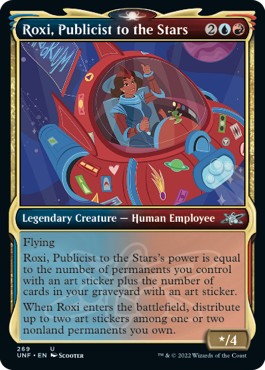 Roxi, Publicist to the Stars (V.1) - Unfinity: Extras (Uncommon) [XUNF-269]