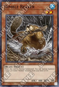 Nimble Beaver - OTS Tournament Pack 20 (Super Rare) [OP20-006]
