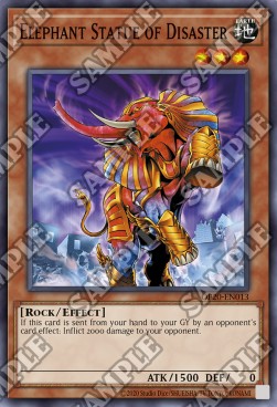 Elephant Statue of Disaster⁣ - OTS Tournament Pack 20⁣ (Common)⁣ [013]
